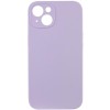 Чохол Silk Full Camera Protective (AA) NO LOGO для Apple iPhone 14 (6.1") Бузковий / Lilac