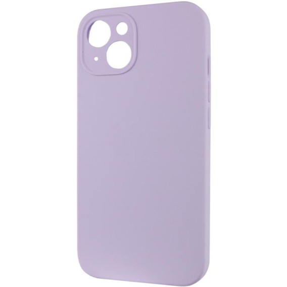 Чохол Silk Full Camera Protective (AA) NO LOGO для Apple iPhone 14 (6.1") Бузковий / Lilac