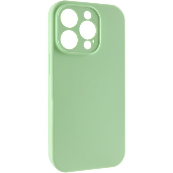 Чохол Silk Full Camera Protective (AA) NO LOGO для Apple iPhone 14 Pro (6.1") Зелений / Pistachio