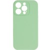 Чохол Silk Full Camera Protective (AA) NO LOGO для Apple iPhone 14 Pro (6.1") Зелений / Pistachio