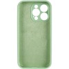 Чохол Silk Full Camera Protective (AA) NO LOGO для Apple iPhone 14 Pro (6.1") Зелений / Pistachio