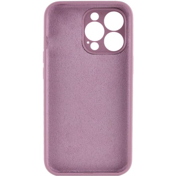 Чохол Silk Full Camera Protective (AA) NO LOGO для Apple iPhone 14 Pro (6.1") Ліловий / Lilac Pride