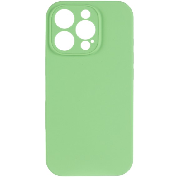 Чохол Silk Full Camera Protective (AA) NO LOGO для Apple iPhone 14 Pro (6.1") М'ятний / Mint