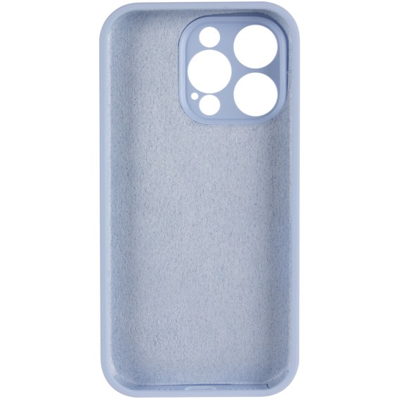 Чохол Silk Full Camera Protective (AA) NO LOGO для Apple iPhone 14 Pro Max (6.7") Блакитний / Lilac Blue Чохол Silk Full Camera Protective (AA) NO LOGO для Apple iPhone 14 Pro Max (6.7") Блакитний / Lilac Blue