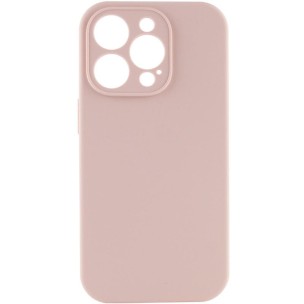 Чехол Silk Full Camera Protective (AA) NO LOGO для Apple iPhone 14 Pro Max (6.7") Розовый / Pink Sand