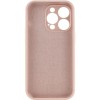 Чохол Silk Full Camera Protective (AA) NO LOGO для Apple iPhone 14 Pro Max (6.7") Рожевий / Pink Sand