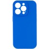Чохол Silk Full Camera Protective (AA) NO LOGO для Apple iPhone 14 Pro Max (6.7") Синій / Capri Blue