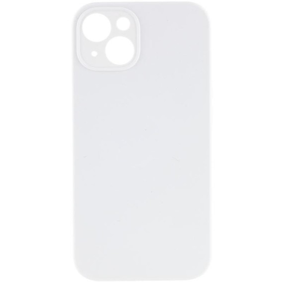 Чохол Silk Full Camera Protective (AA) NO LOGO для Apple iPhone 15 (6.1") Білий / White