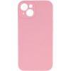 Чохол Silk Full Camera Protective (AA) NO LOGO для Apple iPhone 15 (6.1") Рожевий / Light pink