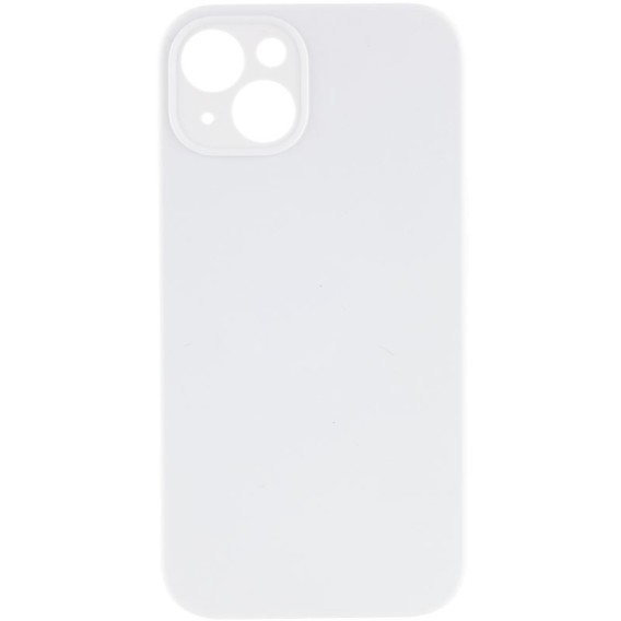 Чохол Silk Full Camera Protective (AA) NO LOGO для Apple iPhone 15 Plus (6.7") Білий / White