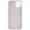 Чохол Silk Full Camera Protective (AA) NO LOGO для Apple iPhone 15 Plus (6.7") Білий / White