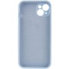 Чохол Silk Full Camera Protective (AA) NO LOGO для Apple iPhone 15 Plus (6.7") Блакитний / Sweet Blue