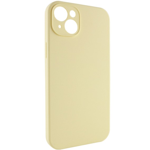 Чохол Silk Full Camera Protective (AA) NO LOGO для Apple iPhone 15 Plus (6.7") Жовтий / Mellow Yellow