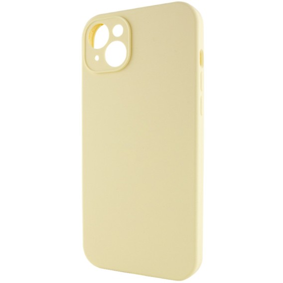 Чохол Silk Full Camera Protective (AA) NO LOGO для Apple iPhone 15 Plus (6.7") Жовтий / Mellow Yellow