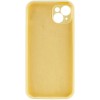 Чохол Silk Full Camera Protective (AA) NO LOGO для Apple iPhone 15 Plus (6.7") Жовтий / Mellow Yellow