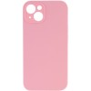 Чохол Silk Full Camera Protective (AA) NO LOGO для Apple iPhone 15 Plus (6.7") Рожевий / Light pink