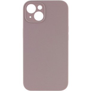 Чехол Silk Full Camera Protective (AA) NO LOGO для Apple iPhone 15 Plus (6.7") Серый / Lavender