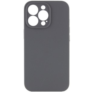 Чохол Silk Full Camera Protective (AA) NO LOGO для Apple iPhone 15 Pro (6.1") Сірий / Dark Gray