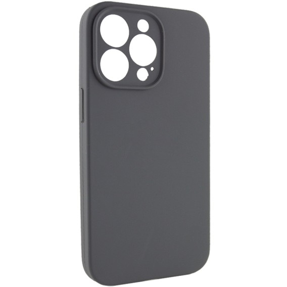 Чохол Silk Full Camera Protective (AA) NO LOGO для Apple iPhone 15 Pro (6.1") Сірий / Dark Gray