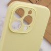 Чохол Silk Full Camera Protective (AA) NO LOGO для Apple iPhone 15 Pro Max (6.7") Жовтий / Mellow Yellow