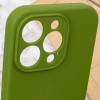 Чохол Silk Full Camera Protective (AA) NO LOGO для Apple iPhone 15 Pro Max (6.7") Зелений / Dark Olive