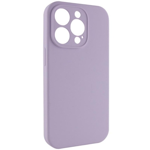Чохол Silk Full Camera Protective (AA) NO LOGO для Apple iPhone 15 Pro Max (6.7") Бузковий / Lilac