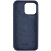 Чохол Silk Full Protective (AA) NO LOGO для Apple iPhone 14 Pro Max (6.7") Темно-синій / Midnight blue