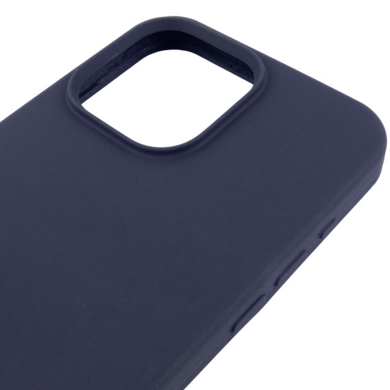 Чохол Silk Full Protective (AA) NO LOGO для Apple iPhone 14 Pro Max (6.7") Темно-синій / Midnight blue Чохол Silk Full Protective (AA) NO LOGO для Apple iPhone 14 Pro Max (6.7") Темно-синій / Midnight blue