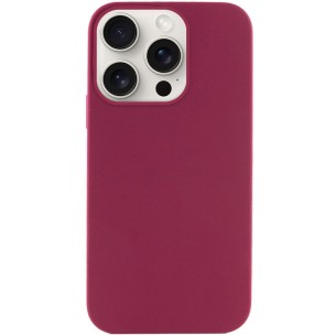 Чохол Silk Full Protective (AA) NO LOGO для Apple iPhone 15 Pro Max (6.7") Бордовий / Maroon