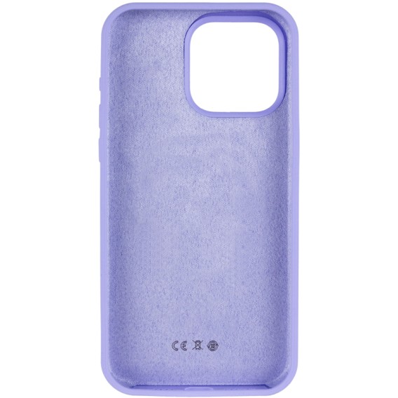 Чохол Silk Full Protective (AA) NO LOGO для Apple iPhone 15 Pro Max (6.7") Бузковий / Dasheen