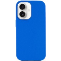 Чохол Silk Full Protective (AA) NO LOGO для Apple iPhone 16 (6.1") Синій / Capri Blue Чохол Silk Full Protective (AA) NO LOGO для Apple iPhone 16 (6.1") Синій / Capri Blue