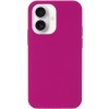Чохол Silk Full Protective (AA) NO LOGO для Apple iPhone 16 (6.1") Малиновий / Dragon Fruit