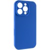 Чохол Silk Full Camera Protective (AA) NO LOGO для Apple iPhone 16 Pro Max (6.9") Синій / Capri Blue