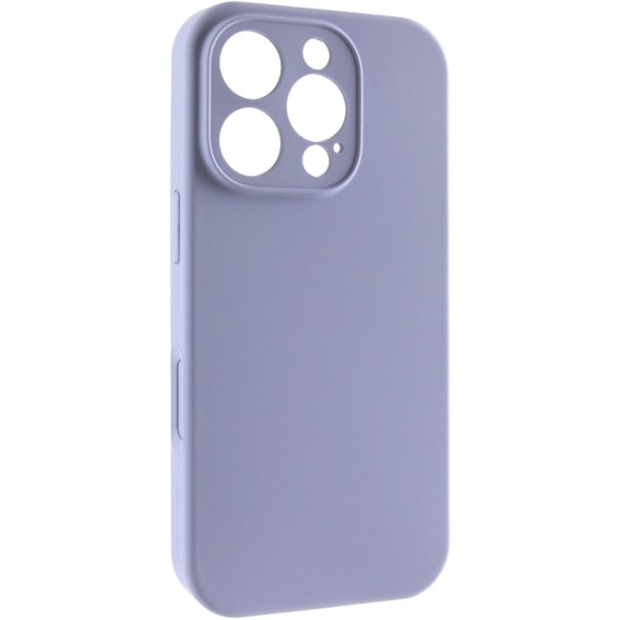 Чохол Silk Full Camera Protective (AA) NO LOGO для Apple iPhone 16 Pro Max (6.9") Сірий / Lavender Gray