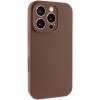 Чохол Silk Full Camera Protective (AA) NO LOGO для Apple iPhone 16 Pro Max (6.9") Коричневий / Brown