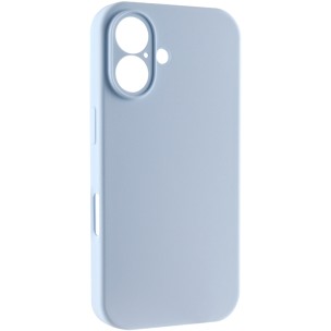 Чехол Silk Full Camera Protective (AA) NO LOGO для Apple iPhone 16 (6.1") Голубой / Sweet Blue