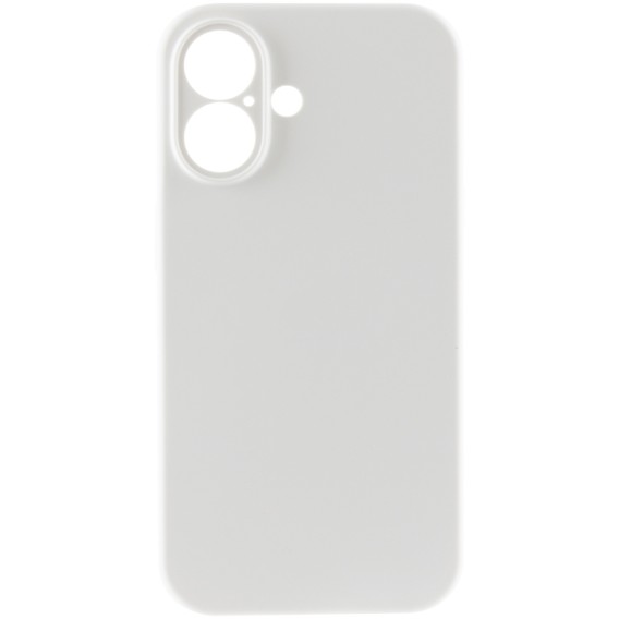 Чохол Silk Full Camera Protective (AA) NO LOGO для Apple iPhone 16 (6.1") Білий / White