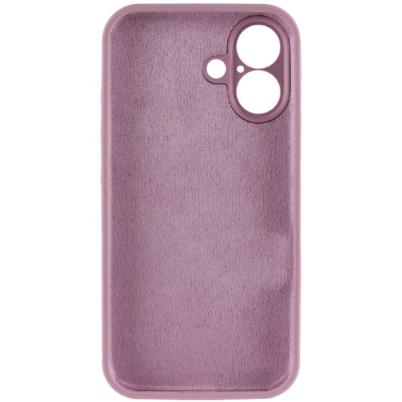Чохол Silk Full Camera Protective (AA) NO LOGO для Apple iPhone 16 (6.1") Ліловий / Lilac Pride Чохол Silk Full Camera Protective (AA) NO LOGO для Apple iPhone 16 (6.1") Ліловий / Lilac Pride