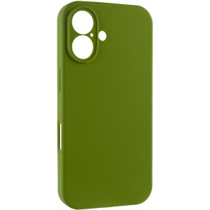 Чохол Silk Full Camera Protective (AA) NO LOGO для Apple iPhone 16 Plus (6.7") Зелений / Dark Olive