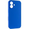 Чохол Silk Full Camera Protective (AA) NO LOGO для Apple iPhone 16 Plus (6.7") Синій / Capri Blue