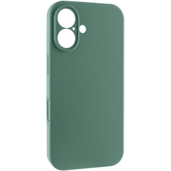 Чохол Silk Full Camera Protective (AA) NO LOGO для Apple iPhone 16 Plus (6.7") Зелений / Pine green