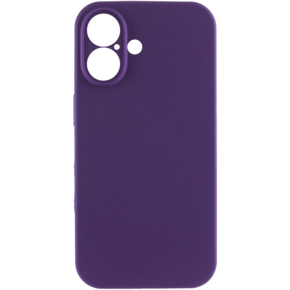 Чохол Silk Full Camera Protective (AA) NO LOGO для Apple iPhone 16 Plus (6.7") Фіолетовий / Amethyst