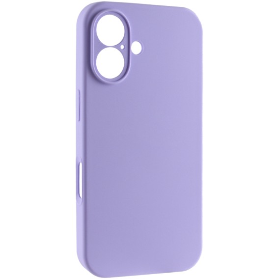Чохол Silk Full Camera Protective (AA) NO LOGO для Apple iPhone 16 Plus (6.7") Бузковий / Dasheen