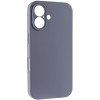 Чохол Silk Full Camera Protective (AA) NO LOGO для Apple iPhone 16 Plus (6.7") Сірий / Lavender Gray