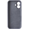 Чохол Silk Full Camera Protective (AA) NO LOGO для Apple iPhone 16 Plus (6.7") Сірий / Lavender Gray