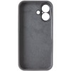 Чохол Silk Full Camera Protective (AA) NO LOGO для Apple iPhone 16 Plus (6.7") Сірий / Dark Gray