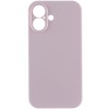 Чохол Silk Full Camera Protective (AA) NO LOGO для Apple iPhone 16 Plus (6.7") Рожевий / Chalk Pink