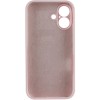 Чохол Silk Full Camera Protective (AA) NO LOGO для Apple iPhone 16 Plus (6.7") Рожевий / Chalk Pink