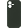 Чохол Silk Full Camera Protective (AA) NO LOGO для Apple iPhone 16 Plus (6.7") Зелений / Cyprus Green