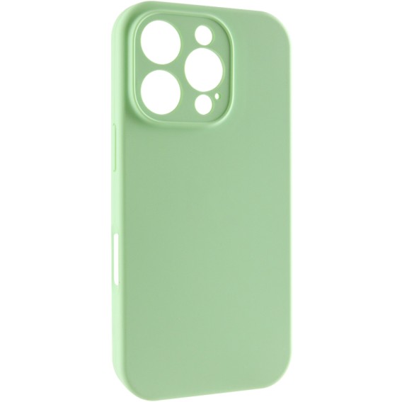 Чохол Silk Full Camera Protective (AA) NO LOGO для Apple iPhone 16 Pro (6.3") Зелений / Pistachio